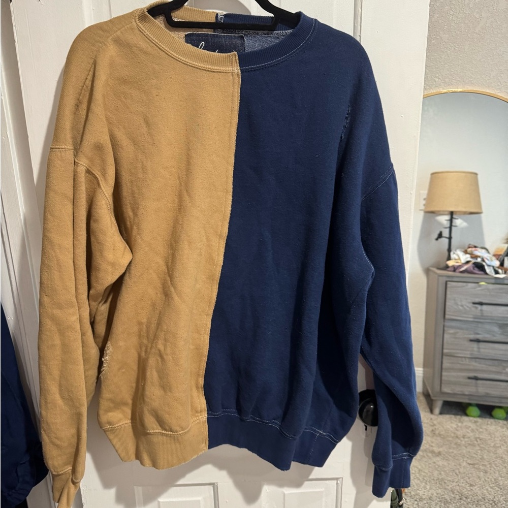 La Destresse Acid Wash Sweatshirt